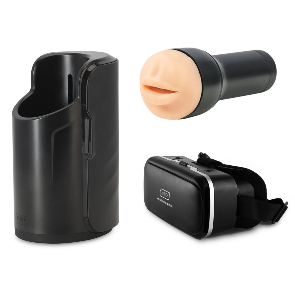 Demonstration of how to insert the Real Feel stroker into the Kiiroo Keon