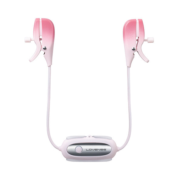 Lovense Gemini review showing the dual motors in each clamp