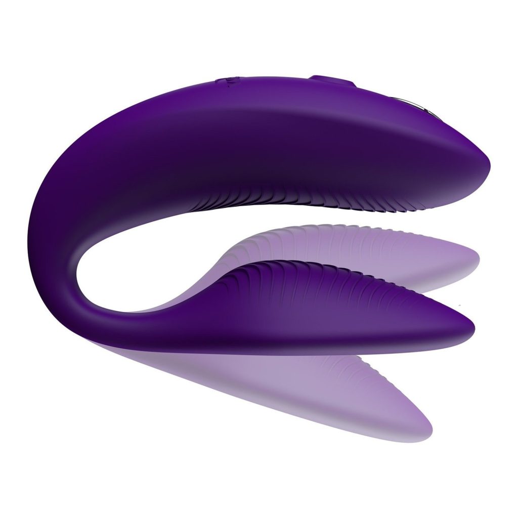 We-Vibe Sync 2 showing the flexible hinges that allow for customized fit