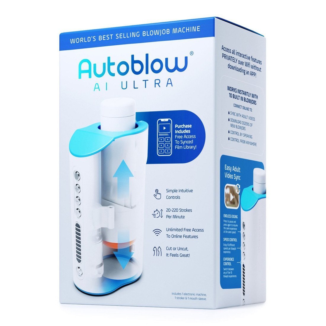 Autoblow Ultra AI automatic male pleasure device