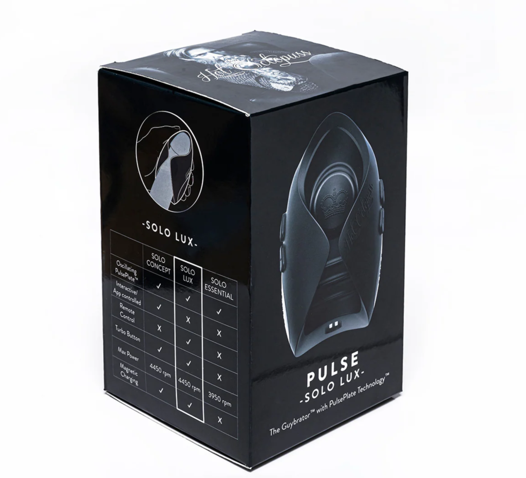 Hot Octopuss Pulse Solo Lux device for men with ed