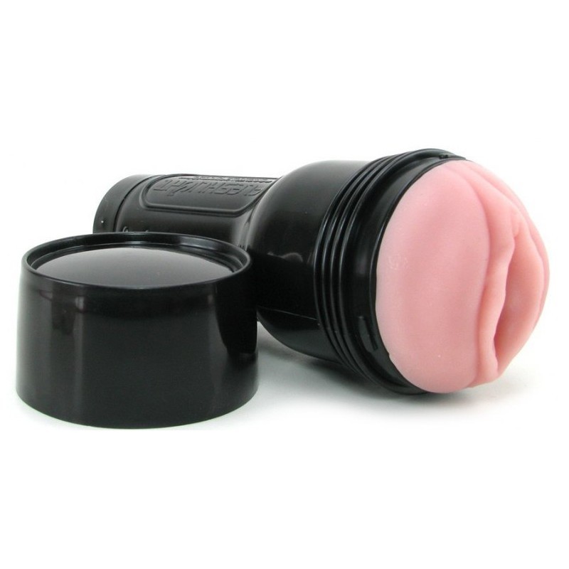 Fleshlight Classic Pink Lady showing its original design and smooth texture