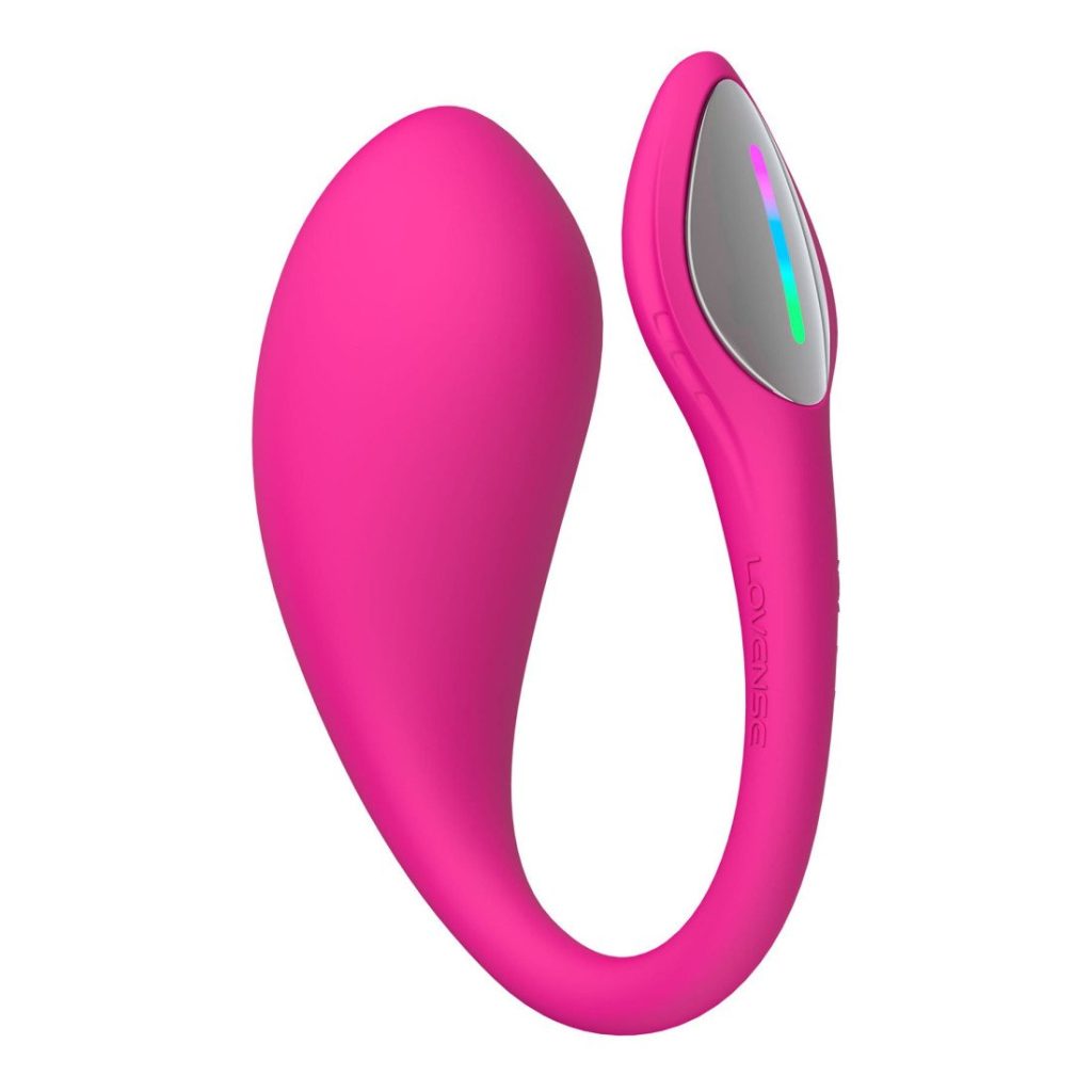 Lovense Lush 4 wearable long distance G-spot vibrator with its app control features