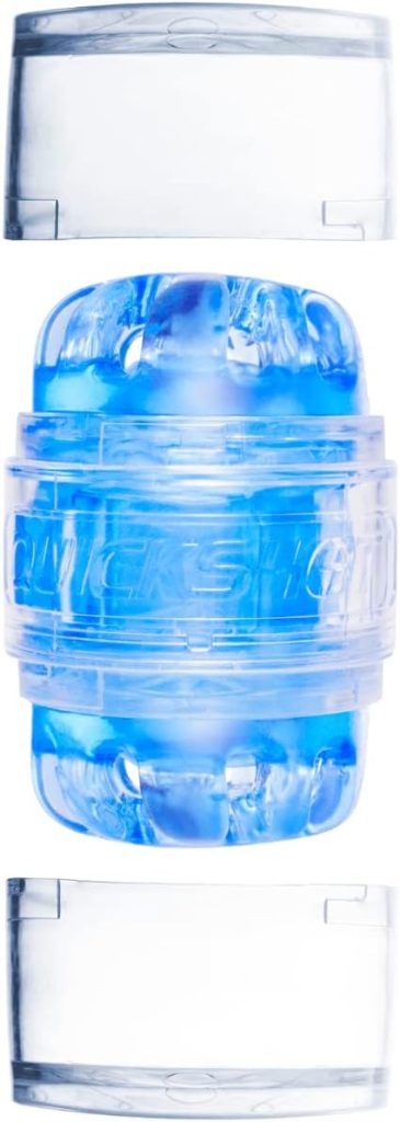 Quickshot Turbo Ice transparent pocket pussy toy